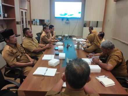 Kades Bendoroto Bahas Finalisasi Lokasi Pembangunan RTH di Bapperida Trenggalek